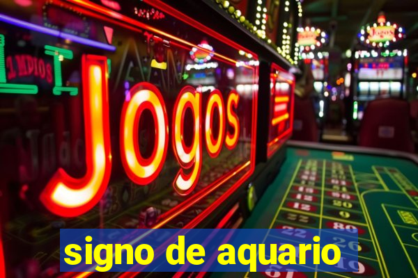 signo de aquario